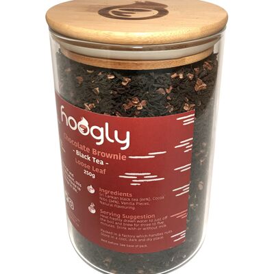 Chocolate Brownie - Black Tea - Retail Jars - 250g Loose Leaf