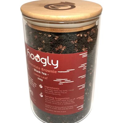 Chocolate Brownie - Black Tea - Retail Jars - 250g Loose Leaf