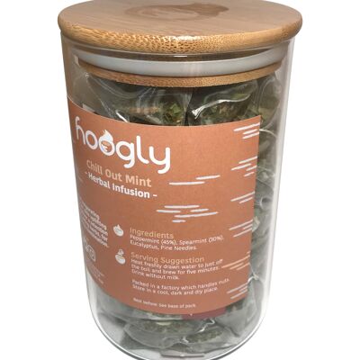 Chill out Mint - Herbal Infusion - Retail Jars - 50 pyramid bags