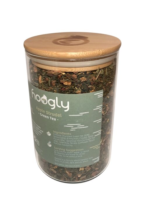 Apple Strudel - Green Tea - Retail Jars - 250g Loose Leaf