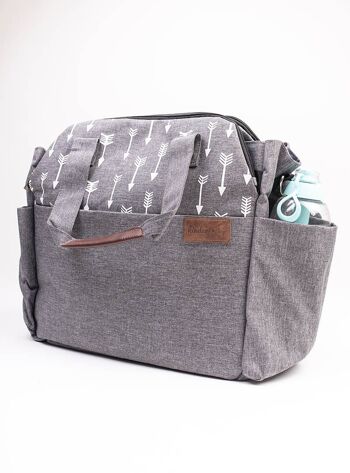 SAC TRAVELLER SPACE GRIS 2EN1 1