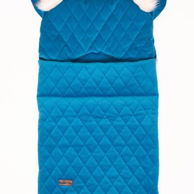 Sleeping bag dream catcher 6in1 Diamond Deep Blue 80x45 cm with belt slots