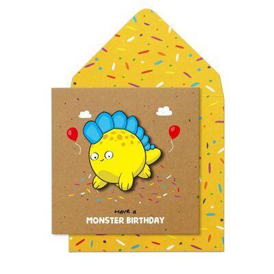 Yellow Monster Birthday