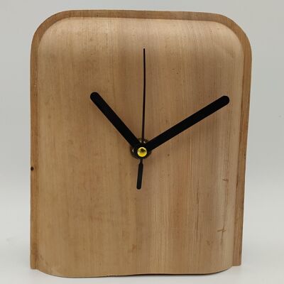 Horloge végétale à poser rectangulaire