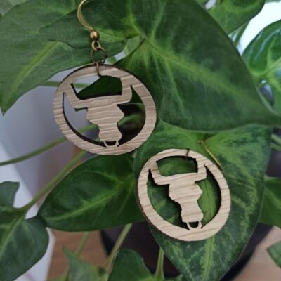 Earrings - Zodiac - Taurus