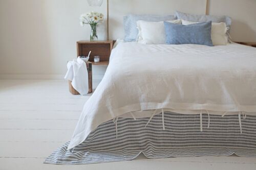 Linen Duvet Cover with Ties