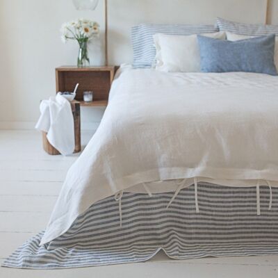 Linen Duvet Cover with Ties