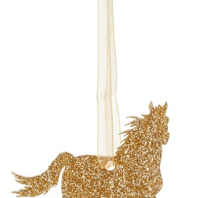 Glitter Horse Style 2 Christmas Decoration