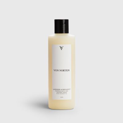 Crema de Baño y Ducha Espuma de Lavanda y Bergamota 250ml