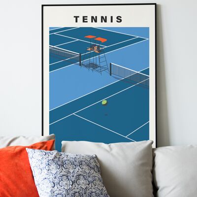 Póster de tenis