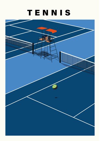 Affiche Tennis 2