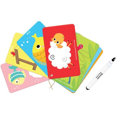 Let's Write and Wipe Animals 3+