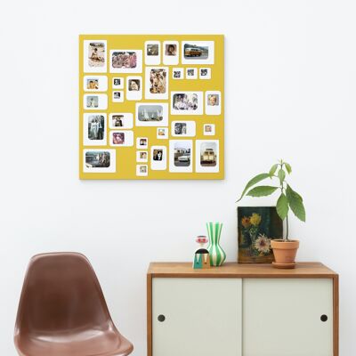 Photo Frame - Magnetic Collage - M30 yellow