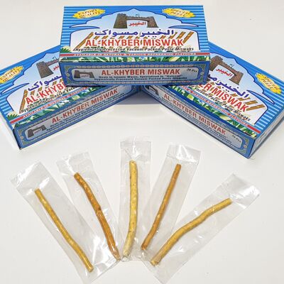 Miswak Tooth Root Stick Nettoyage Dentaire - 12 PIÈCES