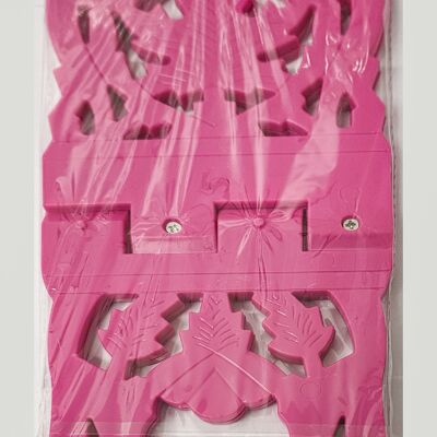 Wooden Look Plastic Quran Stand Book Holder Rehal Islamic Muslim - PINK