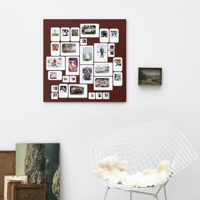 Photo Frame - Magnetic Collage - M30 red oxide