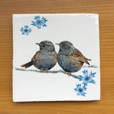 Dunnocks– Vintage Style Tile