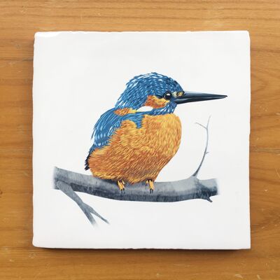 Kingfisher – Vintage Style Tile