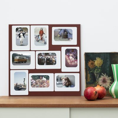 Photo Frame - Magnetic Collage - M9 red oxide