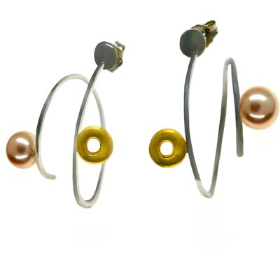 Geneva hoop earrings