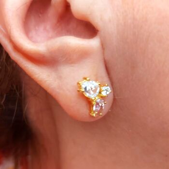 Boucles d'oreilles Flore 2