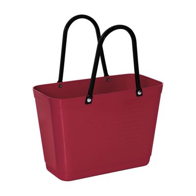 Hinza bag Small Maroon - Green Plastic