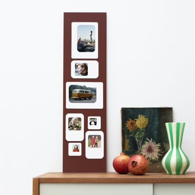 Photo Frame - Magnetic Collage - M7 red oxide