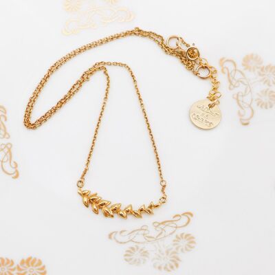 Nature Necklace - Alinéa Collection: Golden ear of wheat