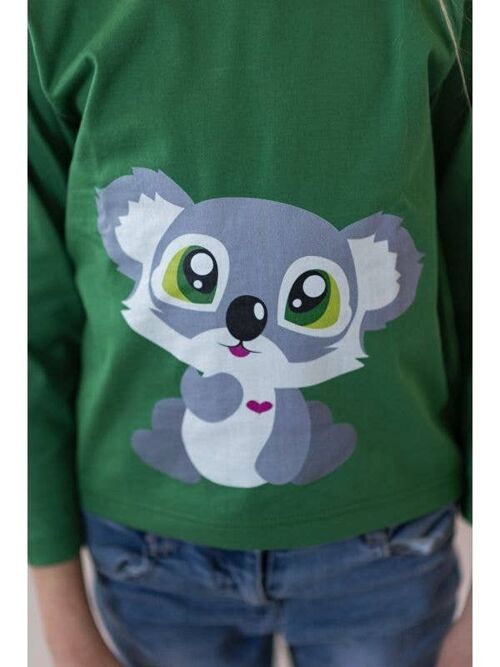 Kids Shirt Long Sleeve Koala__4 - 5 Years