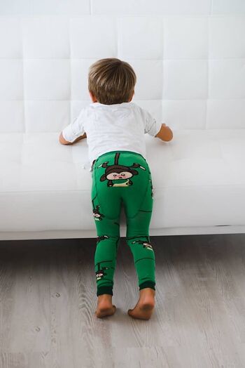 Legging Elobaby Monkeys__Taille 4 4-6 Ans 1