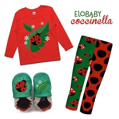 Leggings Elobaby Coccinella__Taglia 4 4-6 Anni