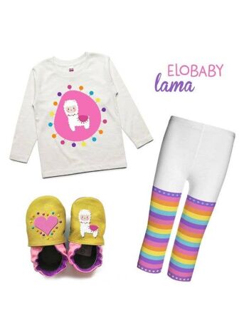 Legging Elobaby Lama__Taille 4 4-6 Ans