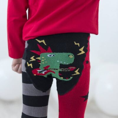 Leggings Elobaby Dino Rock__4 4-6 Años