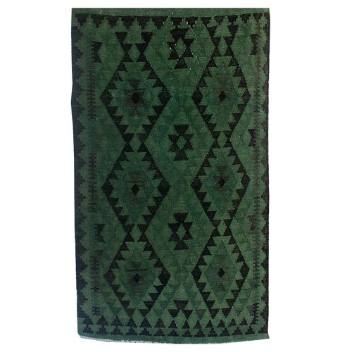 Vintage Handmade Everglade Green Rug