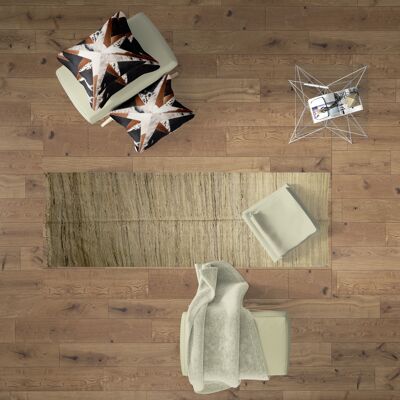 Tapis de course Scandi Brown Tumbleweed Kilim