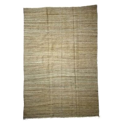 Handgemachter Sandrift Kelim Teppich aus Wolle