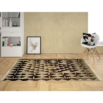 Tapis Kilim Sandale Antique Fait Main 1