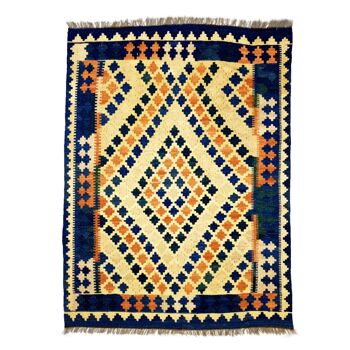 Tapis Kilim en Laine Anciens faits à la main 2