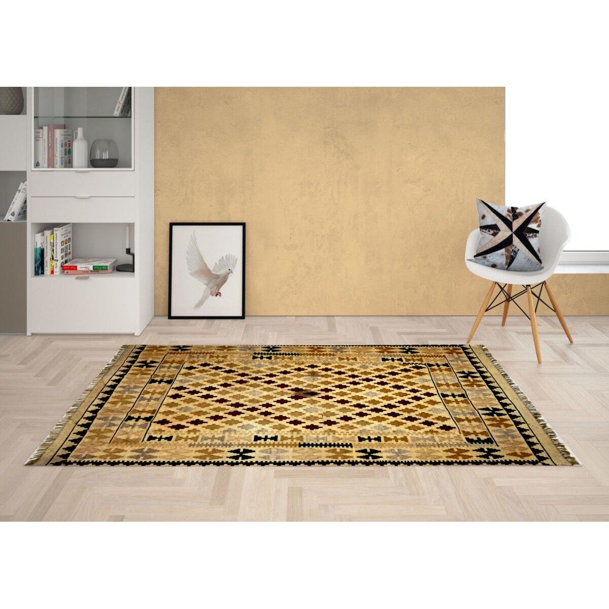 Tappeti Kilim Porsche tessuti a mano