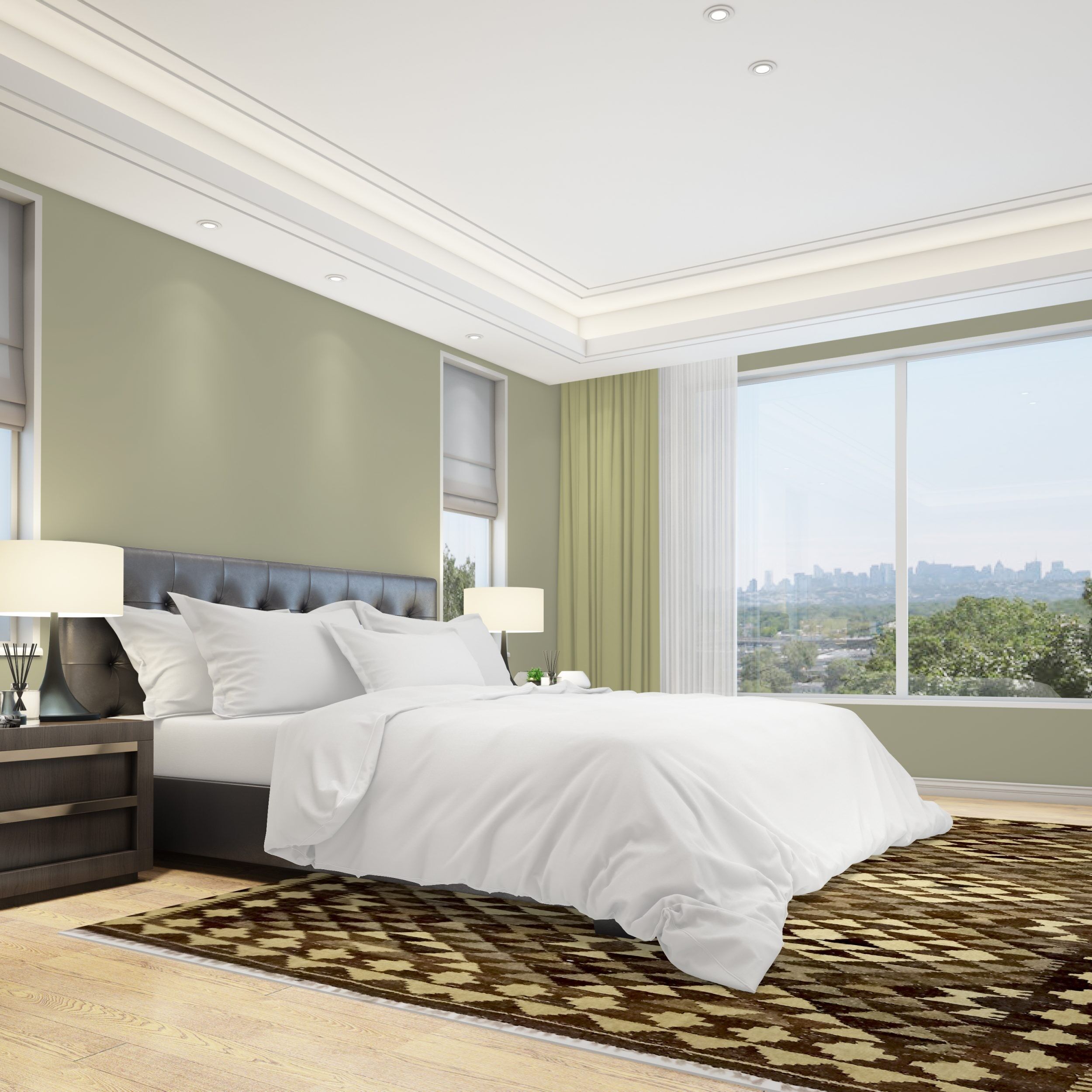 Tappeto Kilim in lana azteco Domino