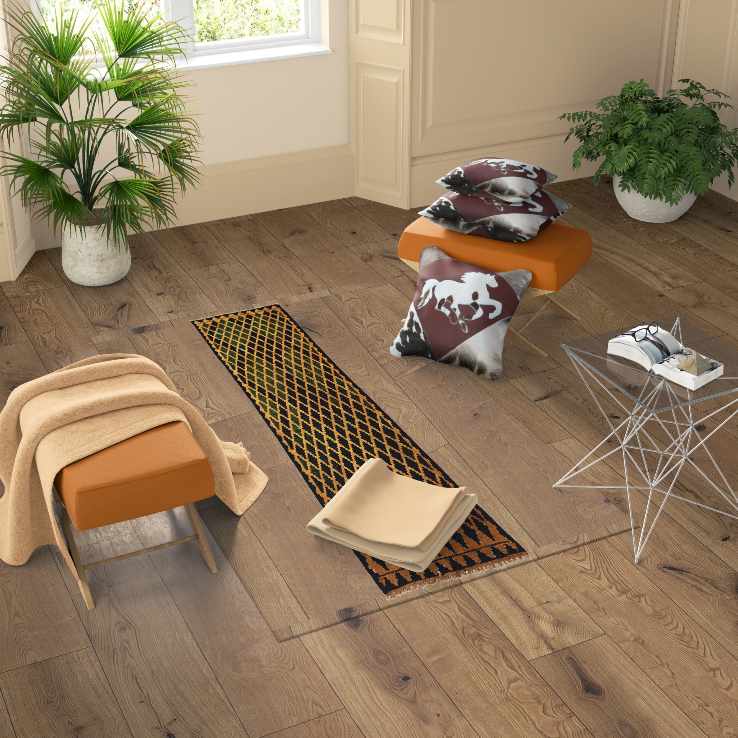 Corredor Kilim de ponche de brandy hecho a mano