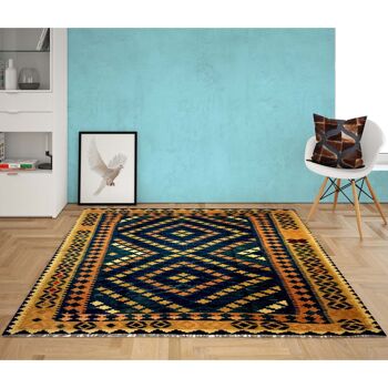 Tapis Porsche Kilim Antique Fait Main 1