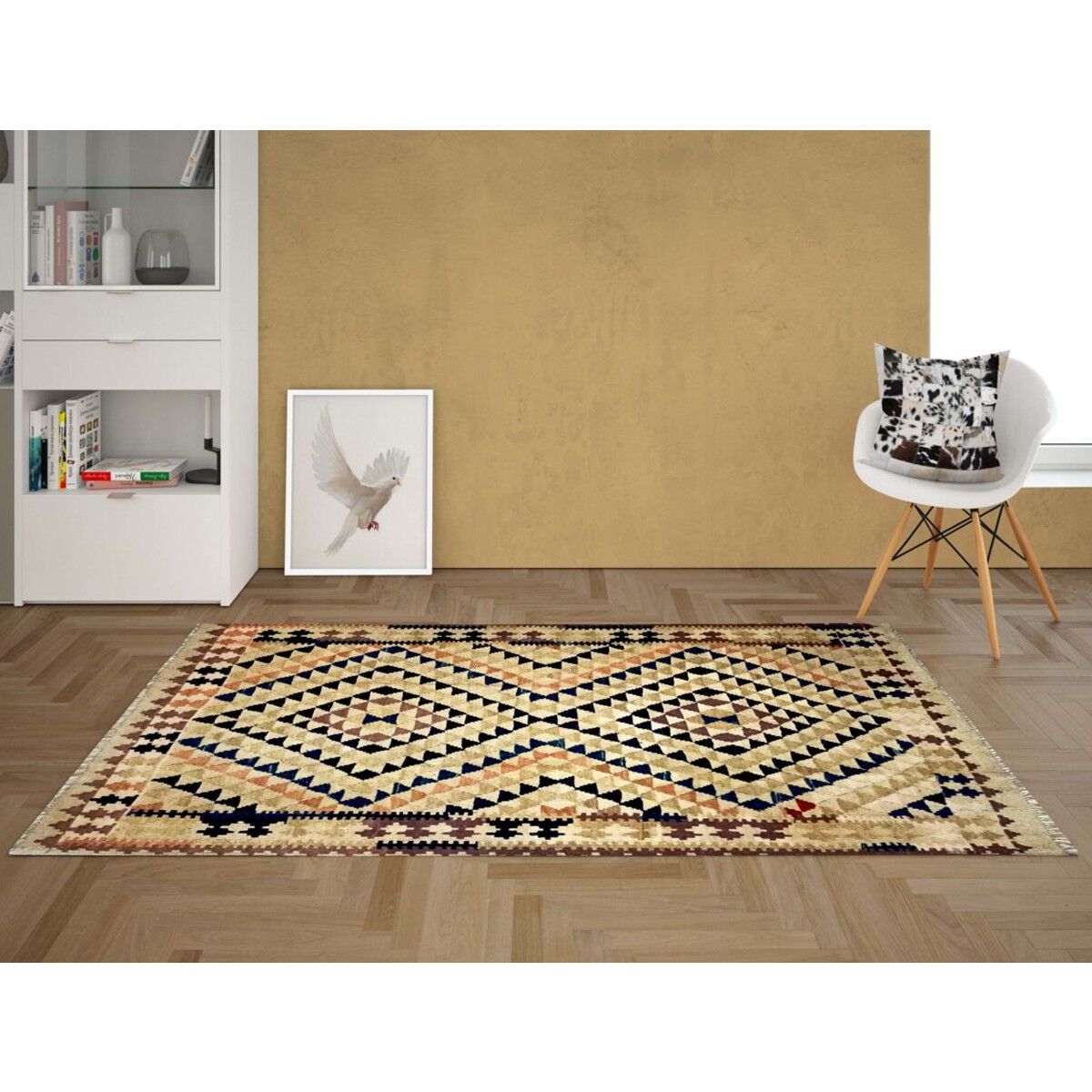 Tappeto Kilim Julep antico menta
