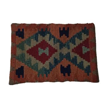 Housse de coussin irlandais à fermeture éclair Kilim 2