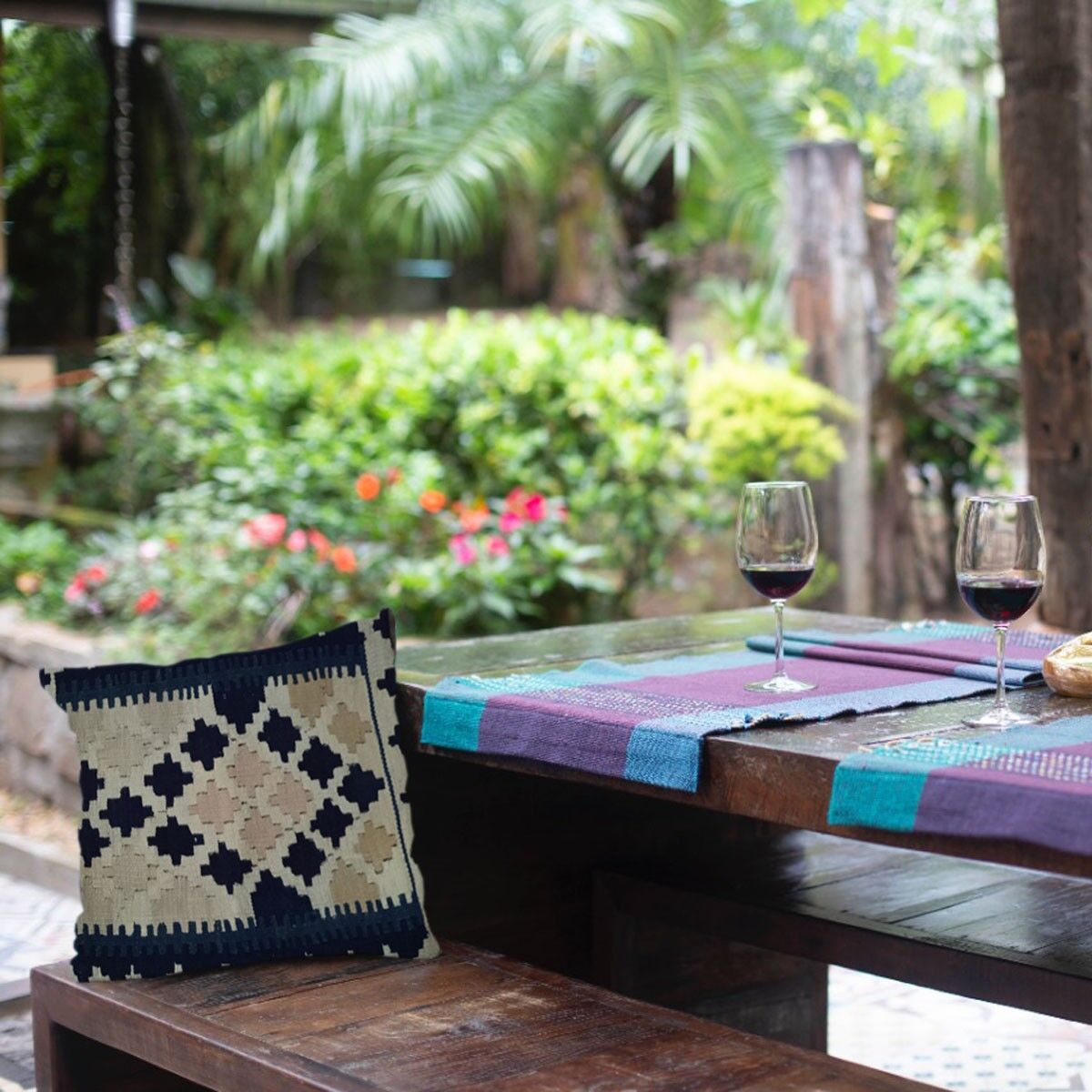 Fodera per cuscino Bandicoot in tessuto a mano Kilim