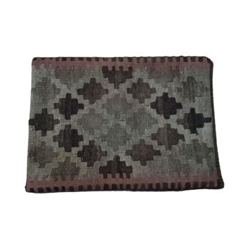 Housse de coussin anti-poussière tissée à la main Kilim 2