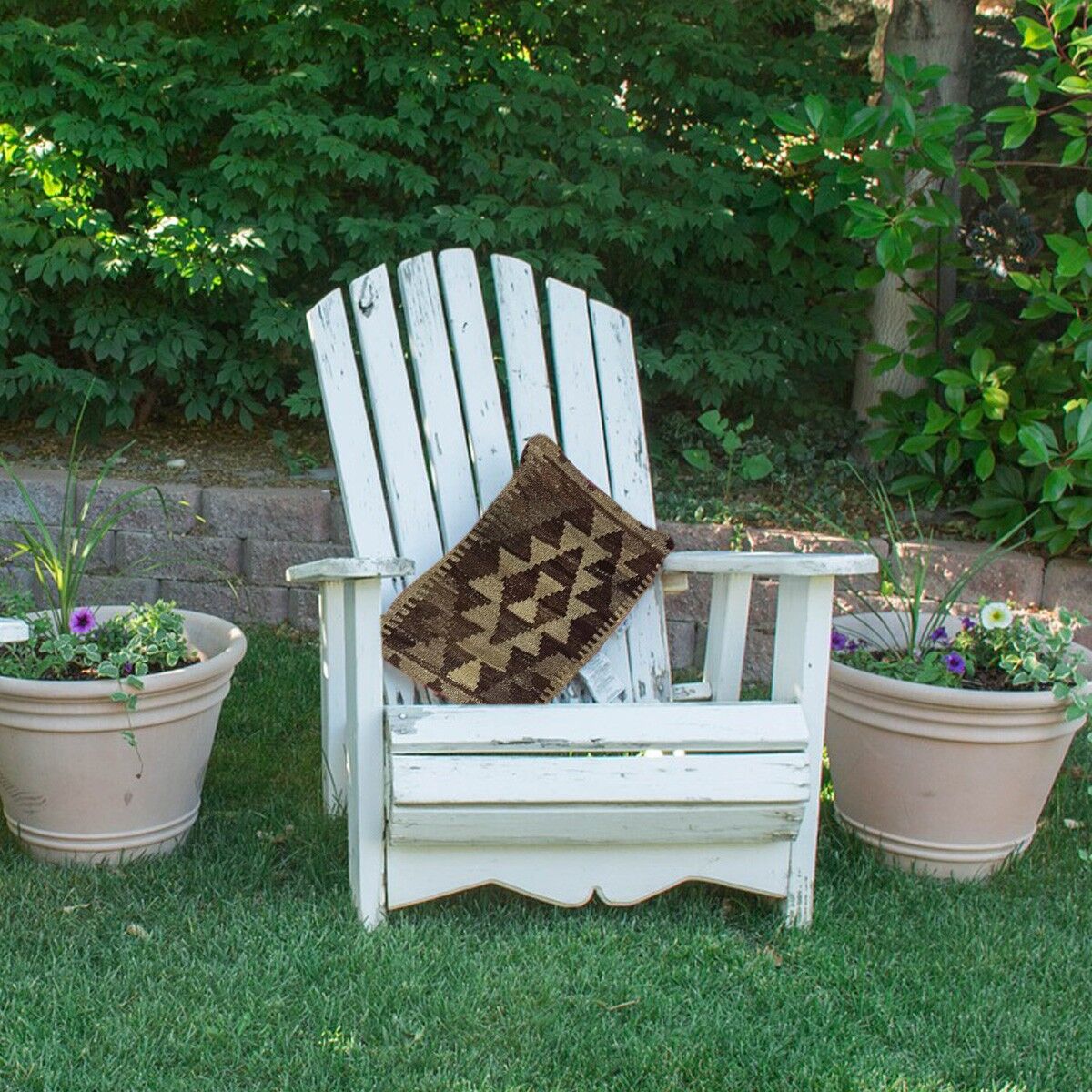 Fodera per cuscino Millbrook intrecciata a mano Kilim