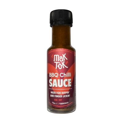 Auténtica salsa de chile malayo, barbacoa