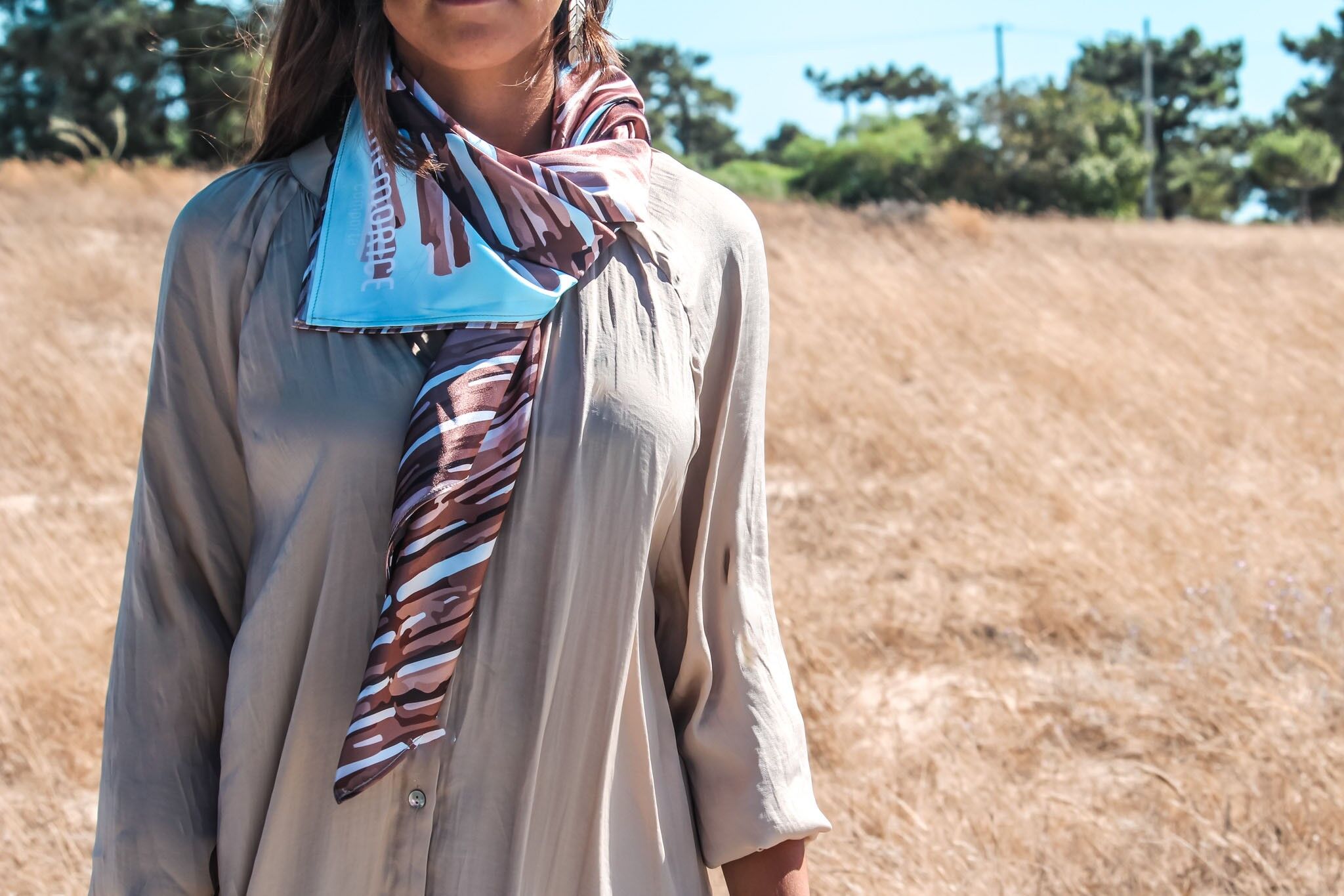 UNDER THE BLUE SCARF