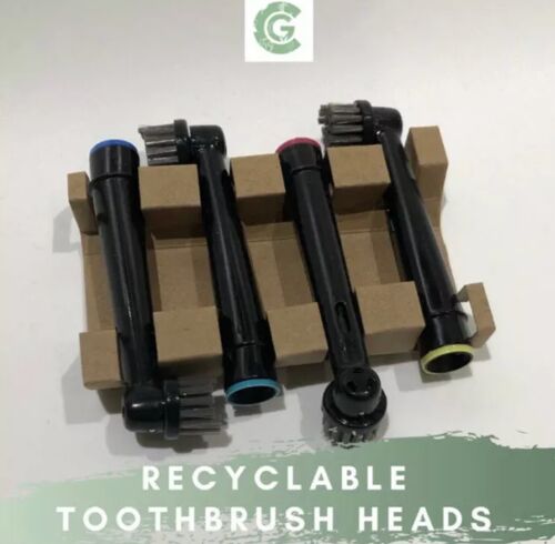 Recyclelable ToothBrush Heads - 4 Pack